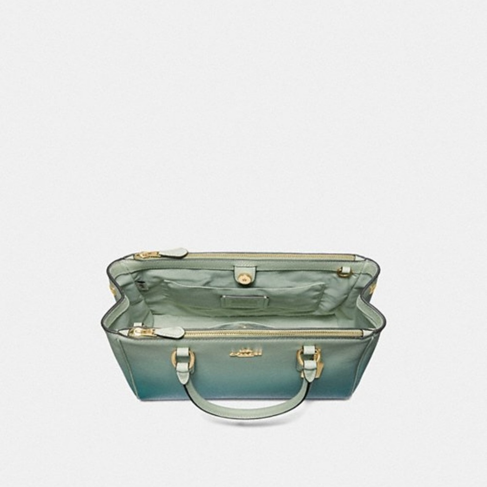 NWT Coach Surrey Ombre CarryAll Satchel&Wallet - Picture 4 of 5